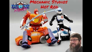 Deluxe Baldwin Reviews Legends Class Mechanic Studios MS-21 Flame Walker! (Hot Rod)