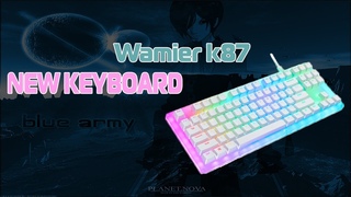 Osu!Mania l NEW KEYBOARD TEST l ★ Dj Sharpnel - Blue Army