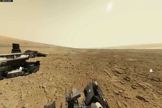 Панорама Марса - марсоход Curiosity: 177-ой марсианский день
