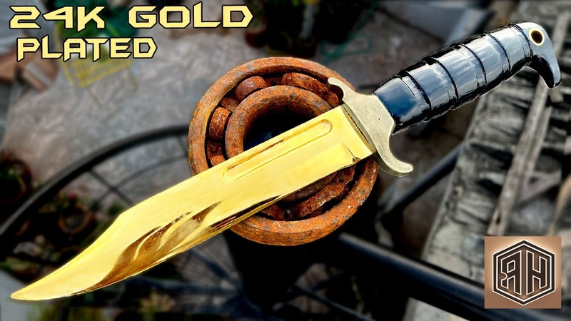 Forging a RUSTED BEARING into a 24 K GOLD Combat