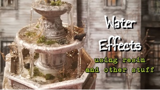 Facing my Resin FEAR and creating Water Effects in miniature! (Prompt #5)