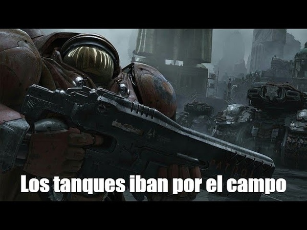 Los tanques iban por el campo, , На поле танки