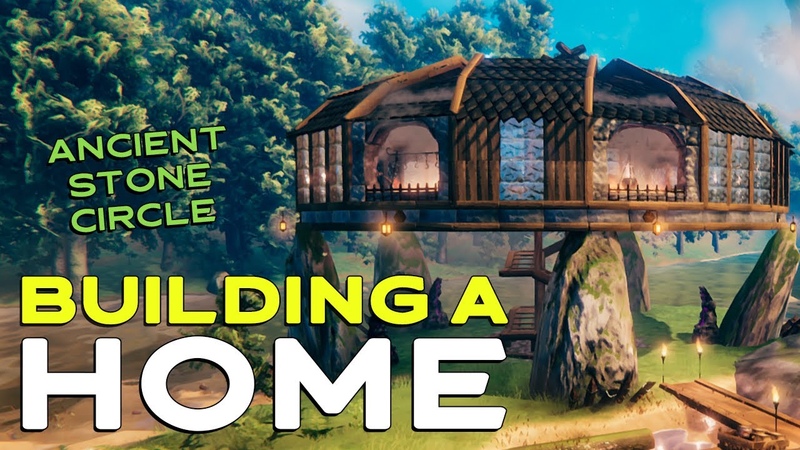 Valheim Build Video for Ancient Stone Circle