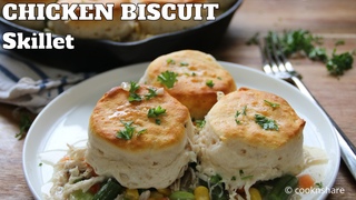 Easy Country Chicken Biscuit Skillet - Ultimate Comfort Food!