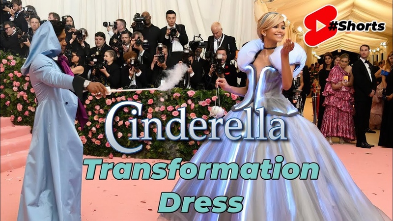 Cinderella Light Up Dress Transformation,