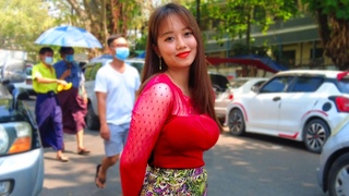 Burmese street for less than $1