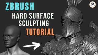 Zbrush Hard Surface Sculpting Tutorial II Beginner to Advanced II