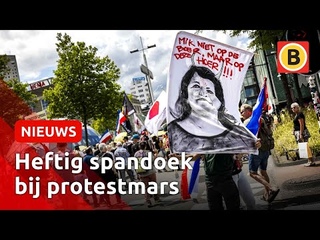 demonstranten in Eindhoven uit solidariteit naar de boeren | Omroep Brabant