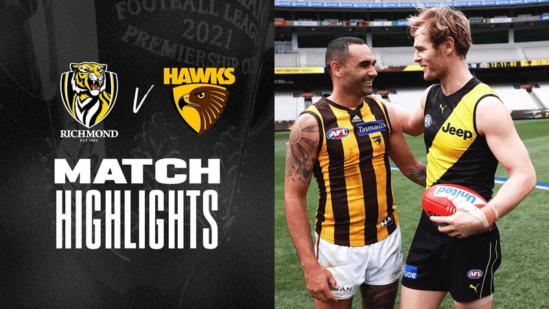 Richmond v Hawthorn Highlights, Round 23, 2021,