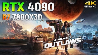 Star Wars Outlaws  - RTX 4090 24GB - Max Settings l 4K