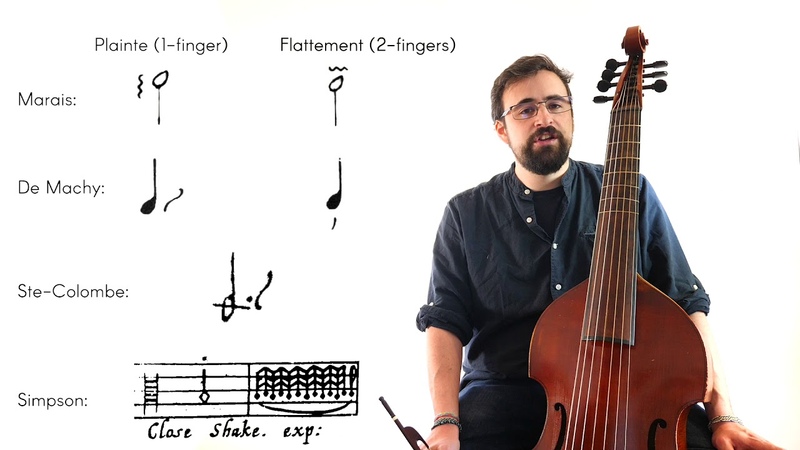 Viola da Gamba Tutorial No. 14: French Ornaments Pt. II