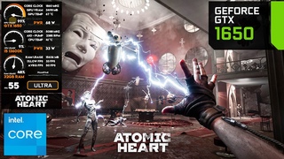 GTX 1650 - Atomic Heart - Native 1080p All Settings Tested
