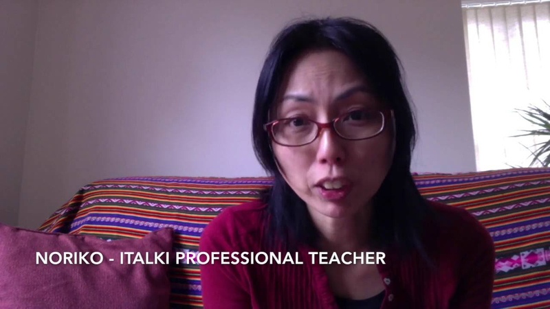 Italki NORIKO Japanese Professional