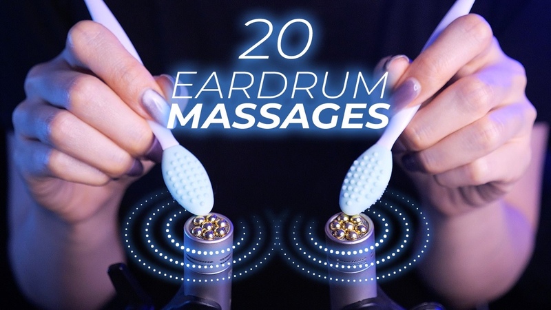 ASMR 20 Eardrum Massages for People Who Can t Tingle ( No