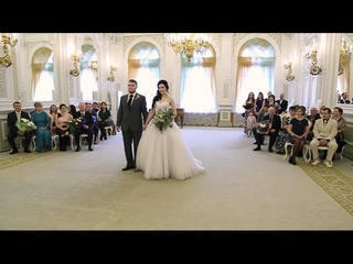 ЗАГС Английская набережная Алина+Денис