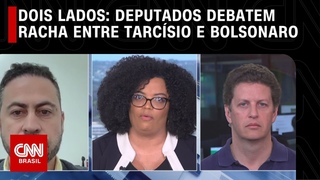 Dois Lados: Deputados debatem racha entre Tarcsio e Bolsonaro | LIVE CNN