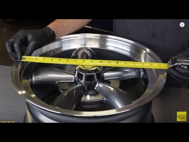How To Measure Wheel Size and Fitment Diameter Offset Backspacing Width Bolt Pattern Lug