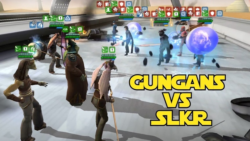 Gungans ( Pre Jar Jar) vs SLKR,
