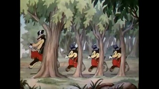 I tre porcellini e i tre lupetti (Three Little Wolves) - Walt Disney, 1936 - Audio sincrono