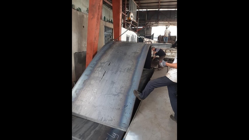 Thép tấm cắt theo quy cách yêu cầu tại Biên