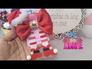 Lacinho natalino super fofo 🎀 Repost 🎀 By Aline Pammela 🎀