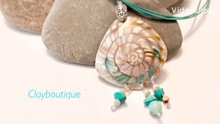 Polymer Clay Faux Polished Shell
