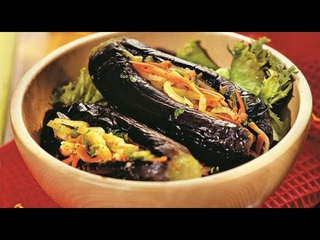 Делаем вкуснейшие фаршированные БАКЛАЖАНЫ, в маринаде.It's pickled eggplant.