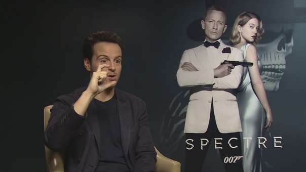 SPECTRE: Andrew Scott reveals details about his top secret Bond