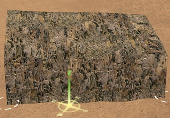 DG uintah colorado rock texture 60b cliff spline 20 degrees rock and dirt