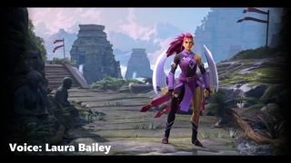 Dota 2 Wei Voice - Laura Bailey - Female Anti-Mage Persona - Over 900 lines
