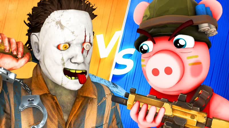 РОБЛОКС БАЛДИ vs МАЙКЛ МАЙЕРС ФИЛЬМ ( Roblox Piggy Пигги Baldis Basics
