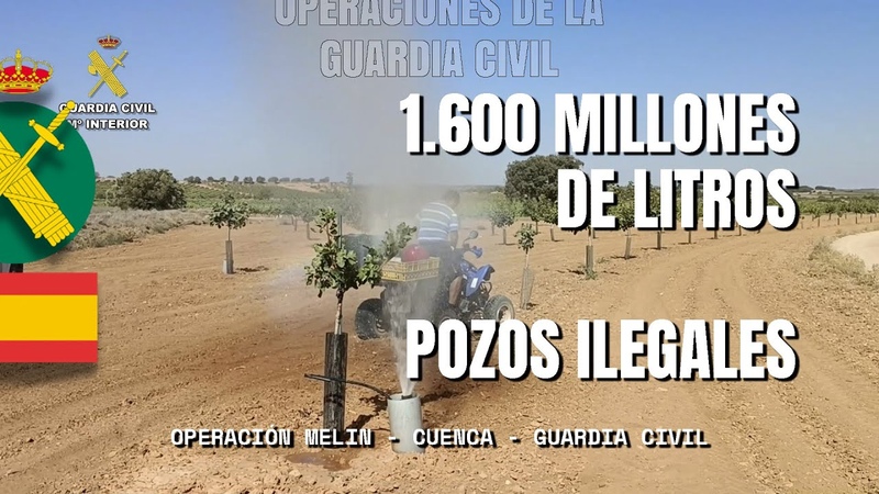 Tres investigados por extraer más de metros cúbicos de agua en pozos ilegales en