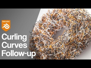 Curling Curves Follow-up | Blender 3.1 Geometry Nodes