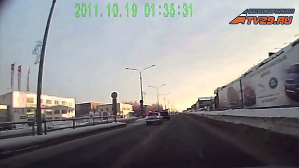 Пьяного водителя в Северодвинске остановили автоматной