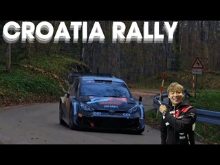 Takamoto Katsuta Pre Event Test Croatia Rally 2024