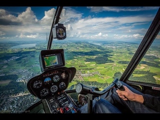 Schweiz von Oben bei einem Helikopterrundflug