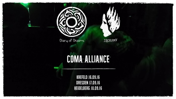 Coma Alliance Tour 2016 Diary of Dreams Diorama (