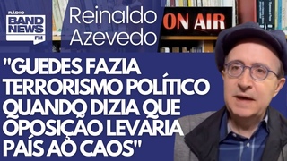 Reinaldo: ex-extremista bolsonarista no desmoraliza s Bolsonaro Guedes sai ainda pior no retrato