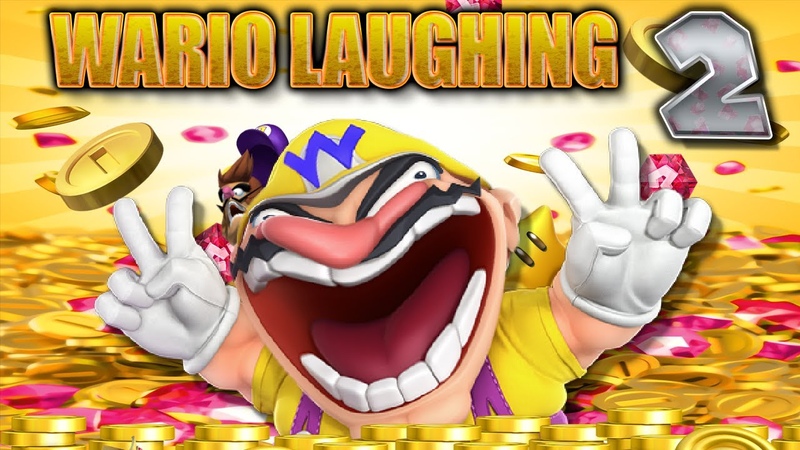 WARIO LAUGHING
