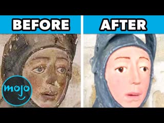 Top 10 Funniest Botched Art Restorations