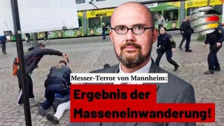 Messer-Terror von Mannheim: Ergebnis der Masseneinwanderung!