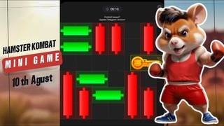 Hamster Kombat Mini Game 10 Agust || Mini Game || 10 Agust