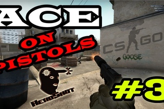 CS:GO#Эйс на пистолетке #ACE ON PISTOLS