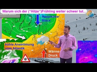 Warum tut sich der (Hitze)Frhling so schwer Grenzlage am kommenden Wochenende. Polarluft danach