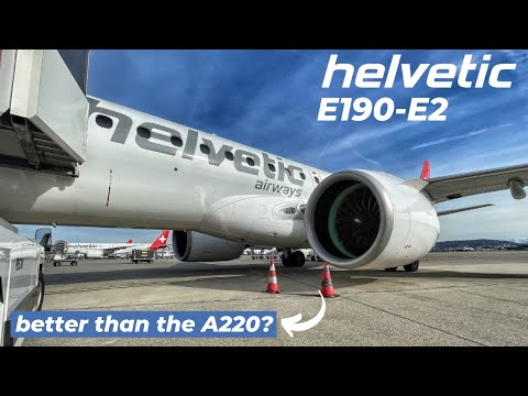 Helvetics FIRST Embraer E190 E2, Trip Report ZRH BUD, Scenic Flight Takeoff to Landing 4