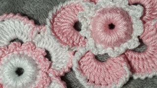 fiore/bacca/all'uncinetto#cottone