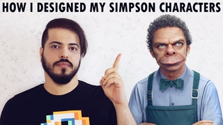How I Designed My Simpson Characters  Tips + Sculpting & Texturing Process of My Moe Szyslak