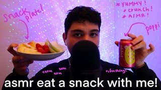 Eat with me | ASMR (crunchy, soft, tingly sounds!)