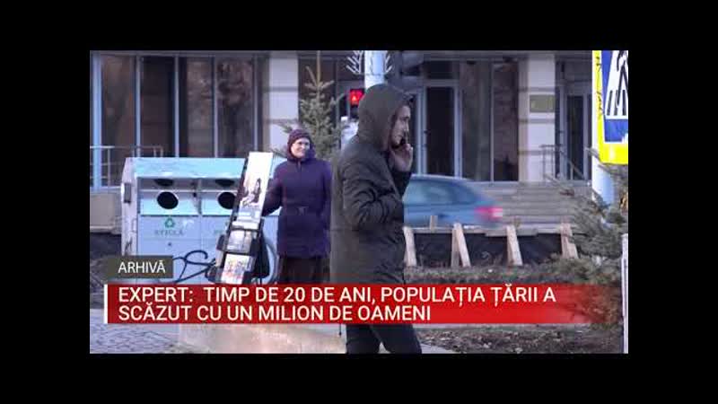 În 20 de ani, populația țării s a micșorat cu un milion de