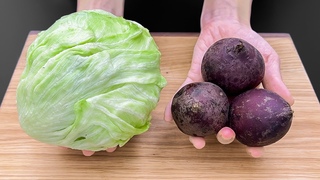 Ich kann nicht aufhren, diesen Rben-Kohl-Salat zu essen! Ich koche es fast jeden Tag